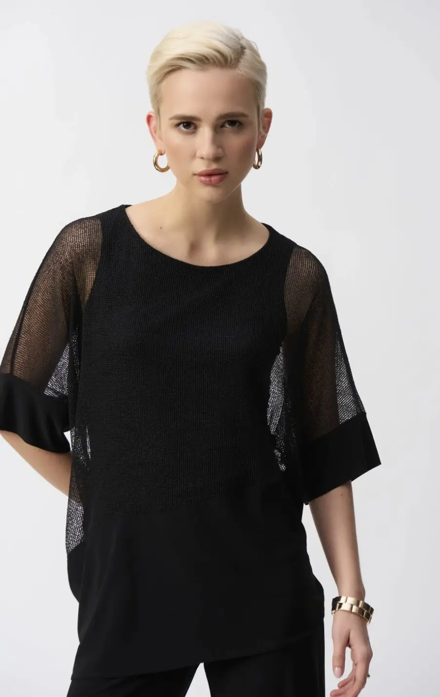 251092 Black Top - Joseph Ribkoff | Mary's Of Enfield