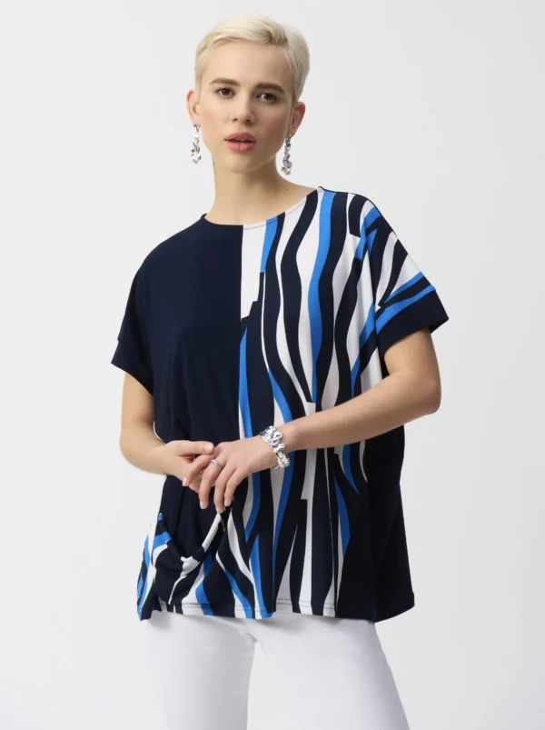 251285 Blue Top - Joseph Ribkoff | Mary's Of Enfield