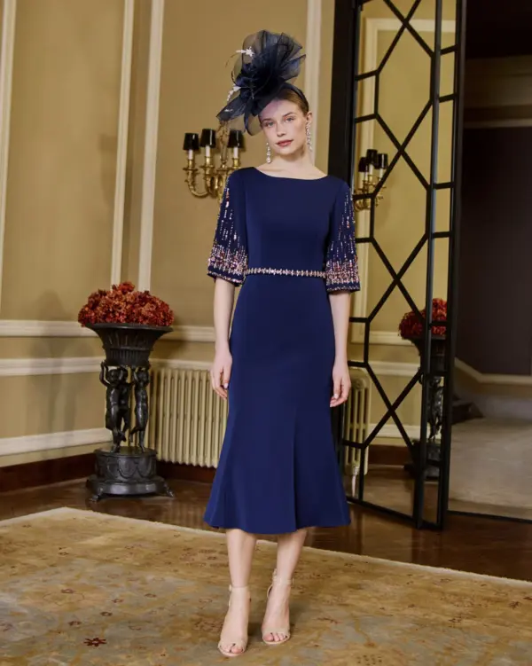 sachin and babi light blue dress Couture Club | Mother of the Bride Dresses